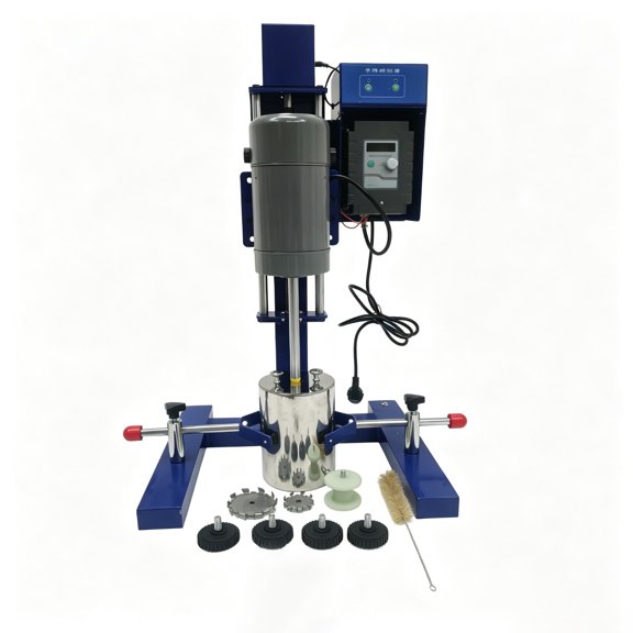 220V Auto Lifting Vertical Grinding Disperser Mixer Machine for Slurry Liquid Raw Materials