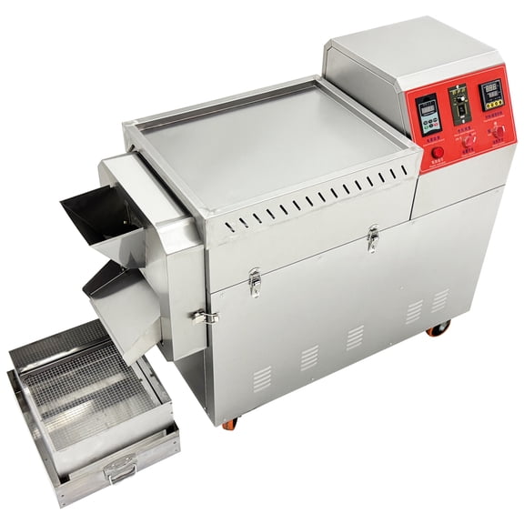 220V Automatic Coffee Bean Nut Roller Roaster Electromagnetic Heating