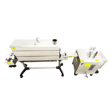 220V Automatic Heating Bottle Shrink Sleeve Labeling Machine with 18KW Steam Generator