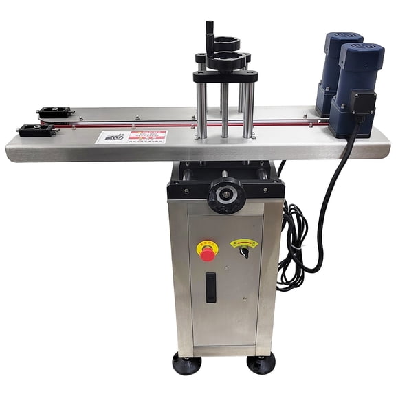 220V Bottle Clamping Conveyor Bottomless Gap Transfer Conveyor Dual Motor Bottle Conveyor