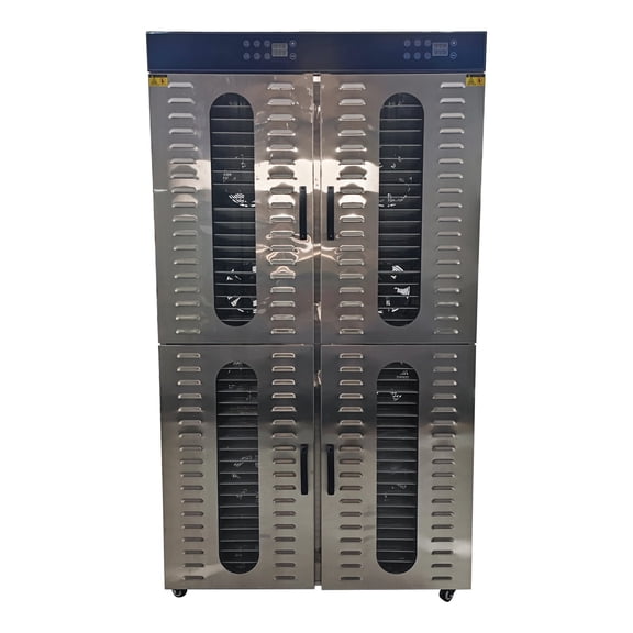 220V Commercial Food Dehydrator 80-Layer Tray Dryer for Fruit Vegetable Meat Tea Drying 6000W