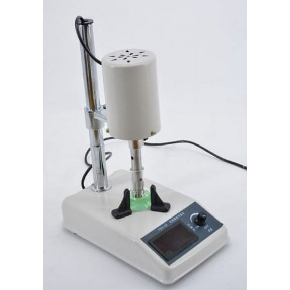 220V Digital Display Adjustable High Speed Emulsifying Homogenizer Disperser