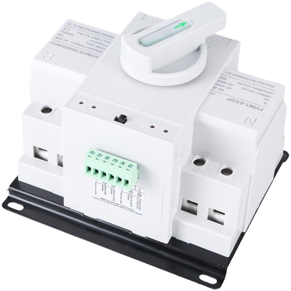 220V Double Power Circuit Breaking 63A 2P Automatic Manual Transfer Switches
