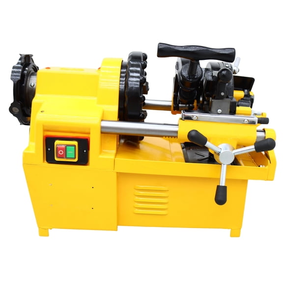 220V Electric Power Pipe Threading Cutter Multifunctional Pipe Cutting Threader with Self Oiling System NPT&BSP Dies
