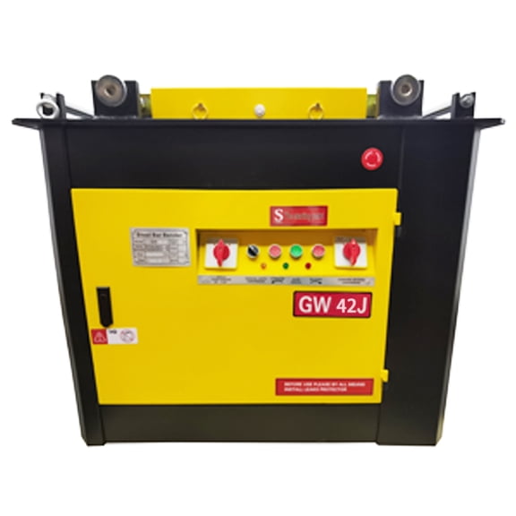 220V Electric Rebar Bending Bender GW42J Large Automatic Hoop Bending Machine 1/4'' to 1.6"