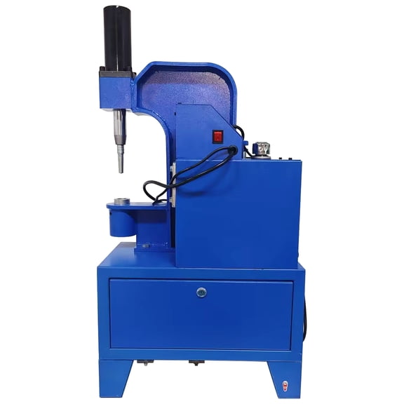 220V Electric Riveting Machine Hydraulic Riveting Machine Sheet Riveting Machine 5.9inch Working Stroke 1500W