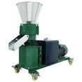 thumbnail image 1 of 220V Feed Pellet Mill Machine 4MM Chicken Feed Granulator 4 Pressure Roller 200KG/H, 1 of 13