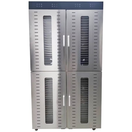 220V Food Dehydrator 96 Layers Fruit Vegetable Dryer Machine 4 Independent Control Zones