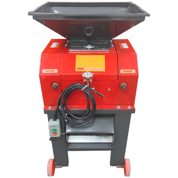 220V Grain Grinder Corn Crusher Machine Breaker Farm Roller Crushing Machine