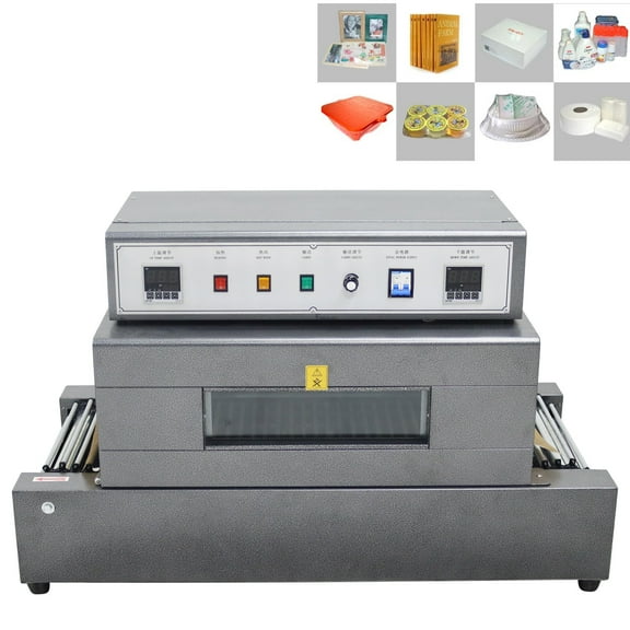 220V Heat Shrink Film Wrapping Machine Tunnel Membrane Packaging Machine