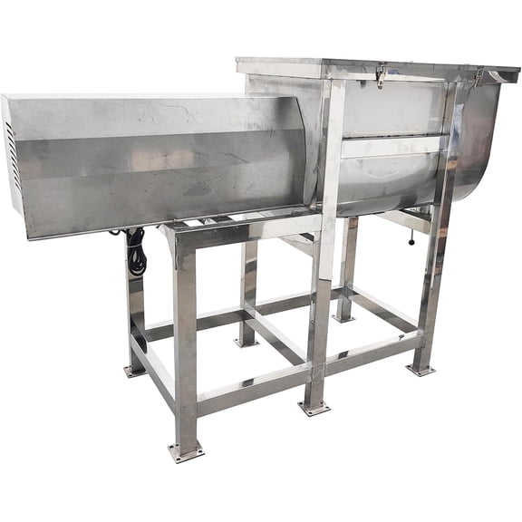 220V Horizontal Feed Mixing Machine Feed Mixer Blender Max. Capacity 330lbs