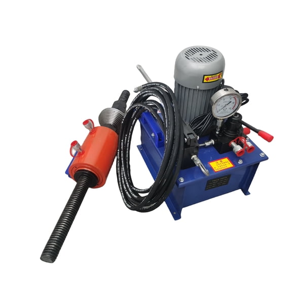 220V Hydraulic Sleeve Pressing Machine 70T Portable Excavator Track Pin Press