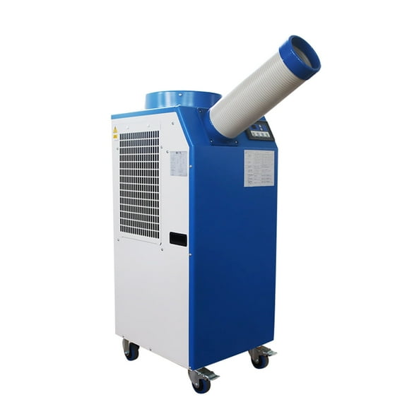 220V Industrial Air Conditioner 1-Tube Mobile Cooler Workshop Cooling Aircon Air Flow 480m/H