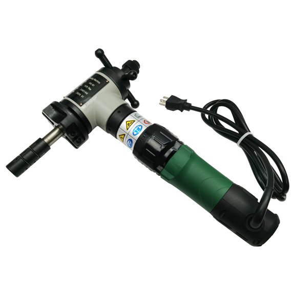 220V Inner Swelling Tube Beveller ISE-80 Handheld Pipe Beveling Machine Pipe End Chamfer Tool