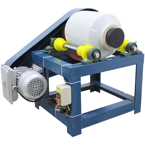 220V Laboratory Ball Mill 5L Horizontal Drum Grinder Ceramic Jar Fine Grinding Machine