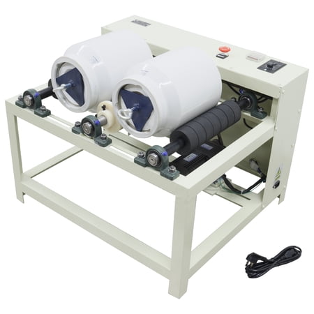 220V Laboratory Ball Mill Ceramic Grinding Machine with Two 5L Ceramic Tanks