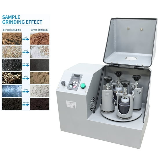 220V Laboratory Planetary Ball Mill Nano Grinding Machine with Grinding Jar