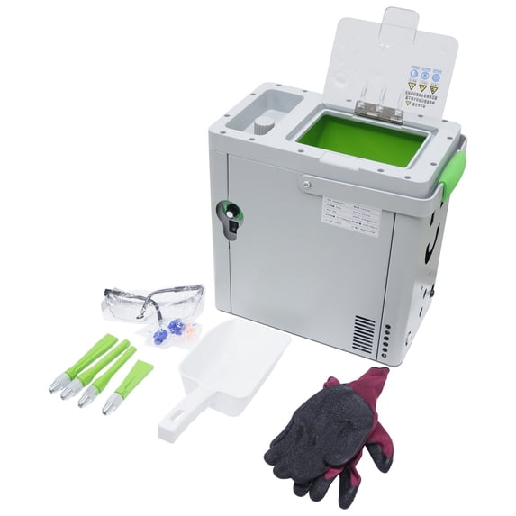 Hopper Machine Valves 220V Mini Dry Ice Blasting Machine 2 in 1 Dual Mode Adjustable Pressure ...