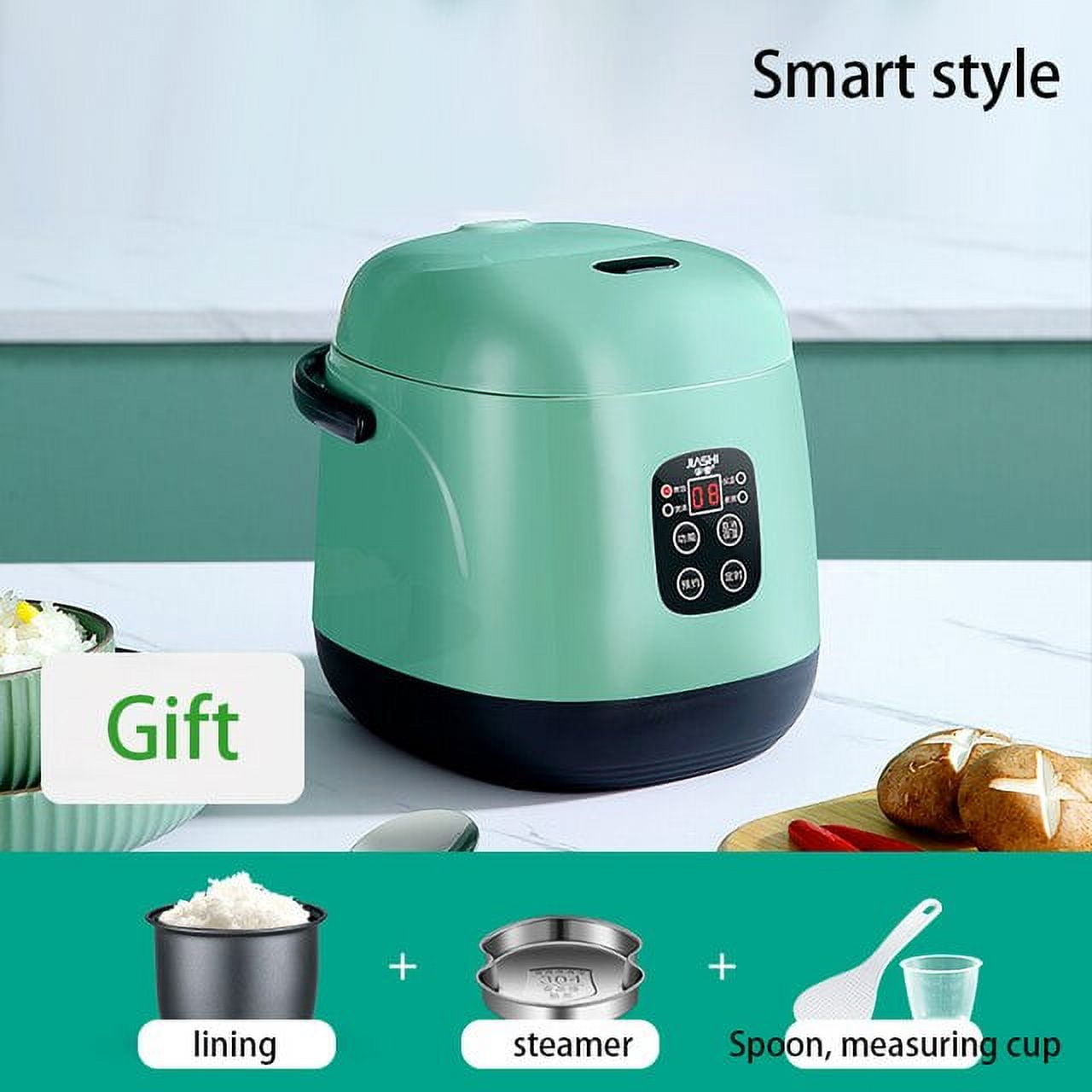 Smart Rice Cooker 2L Household Multi-Functional Integrated Fast Cooking EU  Plug