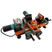 220V Multifunctional Mini Woodworking Lathe Variable Speed Benchtop Machine for Woodturning