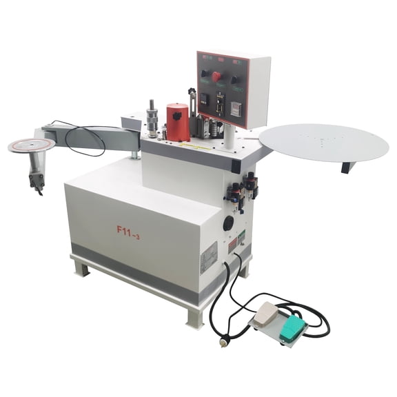 220V Rocker Arm/Foldable Arm Curved Edge Banding Machine for Curve Straight Line Edge