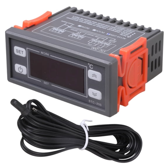 220V STC-200 Digital Temperature Controller Thermostat Regulator Heating Cooling