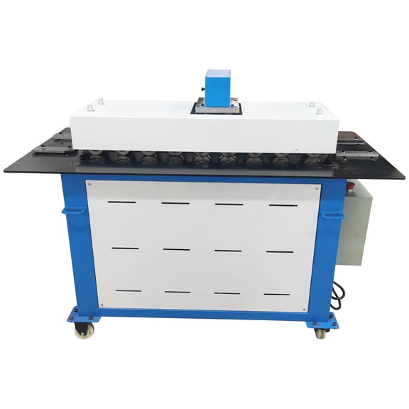 220V Seam Lock Forming Machine 9-Roller Hand Duct Seamer Flanging Machine