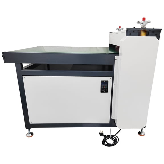 220V Single-phase Single Roller Paper Carton Flattening Machine Adjustable Speed Bubble Wrinkle Remover Press Machine