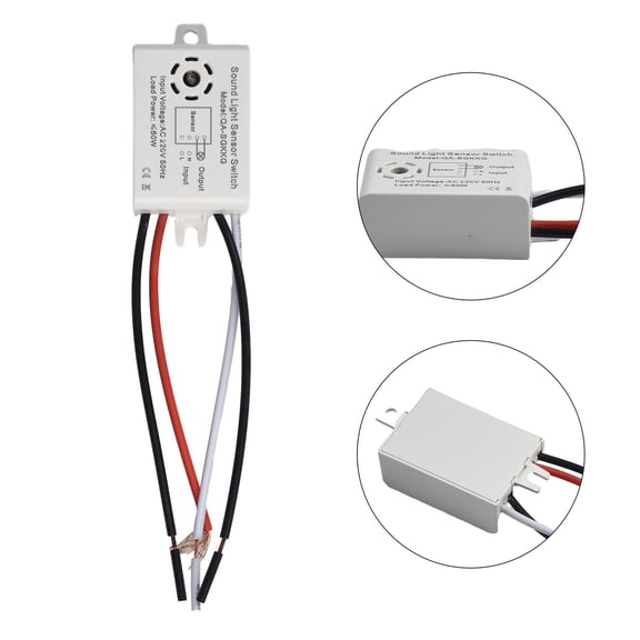 220V Sound Voice Sensor Switch Indoor Automatic Voice Control Sensor Switch