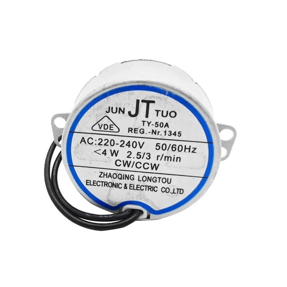220V Synchronous Motor Small Size Motor 4W Gear Motor Versatile Synchronous Motor Simple Installs for Electric Fireplaces