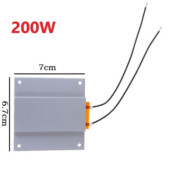 220V Thermostat PTC Heating Plate for Soldering Station Featuring Aluminum Foil for Efficient Heat Transfer in Backlight and Soldering Tasks (A)