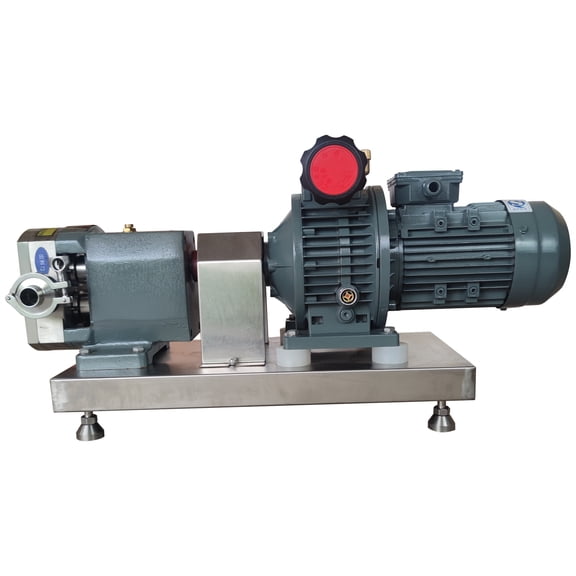 220V Triphase ZB3A-6 Sanitary Cam Rotor Pump High Viscosity Transfer Pump