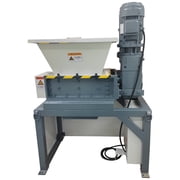 220V Universal Biaxial Crusher Metal Shredder Multi-Purpose Waste Crusher Shredding Machine 3PH