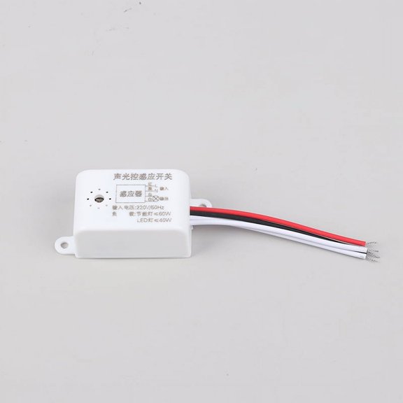 220V Voice Sensor Switch Indoor Intelligent Auto On Off Lights Switch Detector