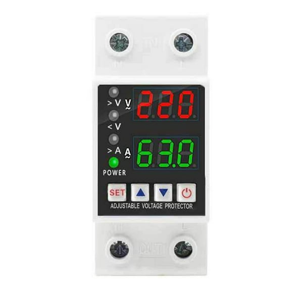 220V Voltage Protector with Adjustable Settings for Electrical Devices
