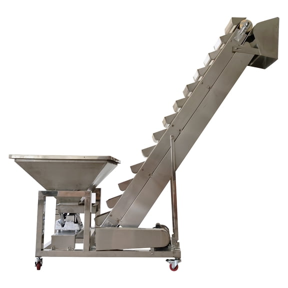 220V Z Type Feeder Elevating Rice Nut Conveyor Granule Food Bucket Elevator Machine