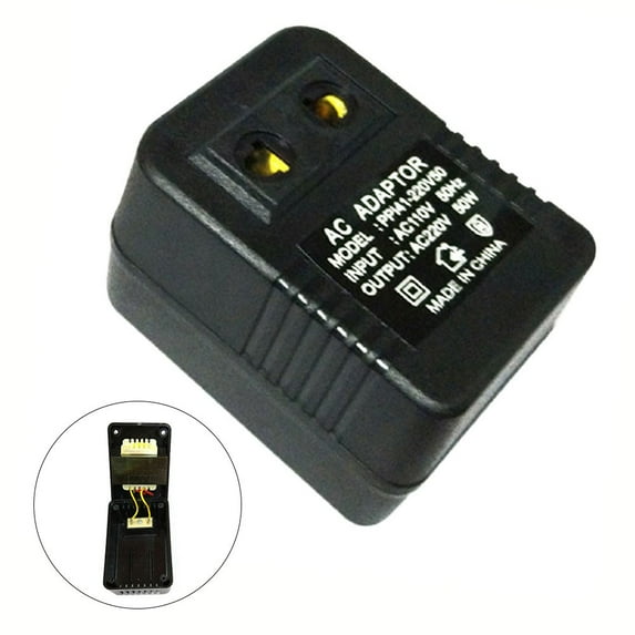 220V to 110V Travel Voltage Converter Adapter for International Use 50W