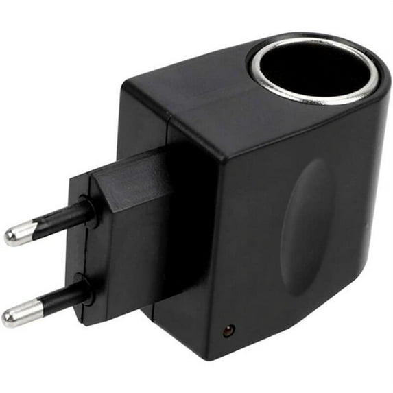 220V to 12V Car Power Converter, Car Cigarette Lighter Power Adapter for AC to DC Power Inverter for Electric Car Van Truck, EU Regulations