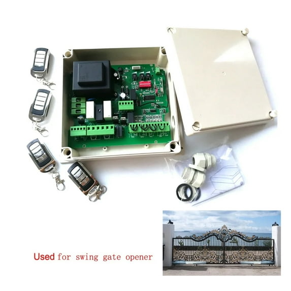 220VAC Automatic Swing Gate Opener Motor Operator Circuit Board Electronic Card Controller For Automatic Gate Opener Dual