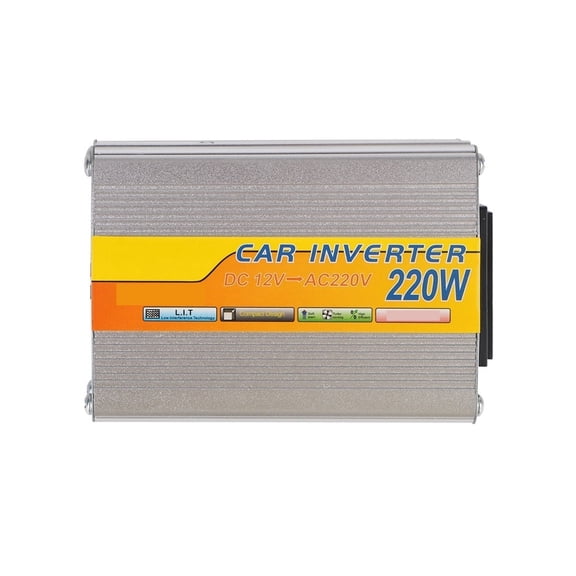 220W Power Inverter DC 12V To AC 220 Car Mounted Solar Inverter Conversion ,Portable and Flexible