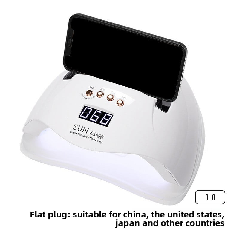 220W Professional Nail Lamp - High Power UV LED Nail Dryer for Gel Polish, Fast Curing Light with 4 Timers, Salon Quality Manicure Machine for Home and Nail Salon Use