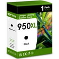 thumbnail image 1 of 950XL Ink Cartridge (1-Pack Black) - Compatible for HP 950XL Ink Cartridges for OfficeJet Pro 8100 8600 8610 8620 8630 8640 251dw 271dw 276dw Printer, 1 of 8