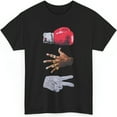 thumbnail image 1 of 220g 100% Cotton - 3 Mikes Graphic T Shirt for Men Tyson Jackson Short Sleeve Tees, 1 of 6