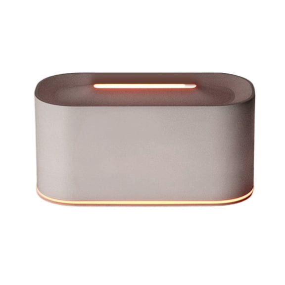220ml Fireplace Flame Diffuser with Cool Mist and Multicolor LED Ambiance