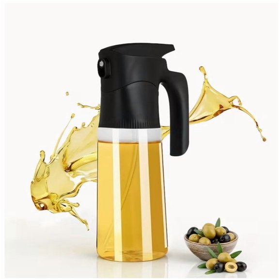 220ml High Atomization Glass Oil Spray Kettle for Olive Oil, Vinegar, Cooking Oils Fine Mist Sprayer for Precision Control in Healthier Cooking