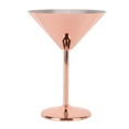 220ml Rose Gold Stainless Steel Cocktail Glass Champagne Toasting Cup