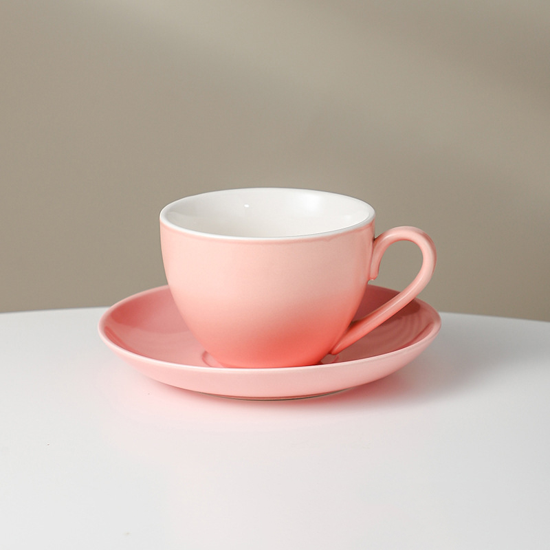 220ml Thick Body ceramic coffee cups for Flat White Latte Cup European