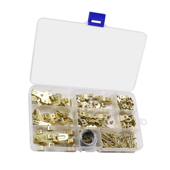 220pcs Picture Frame Hooks Multiple Sizes Picture Hooks Essential for Wall Decor