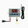 thumbnail image 1 of 220v/12v/24v Digital Led Temperature Controller Thermostat Switch with Probe New, 1 of 11