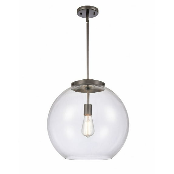 Innovations Lighting - Athens-3.5W 1 LED Pendant in Industrial Style-15.75